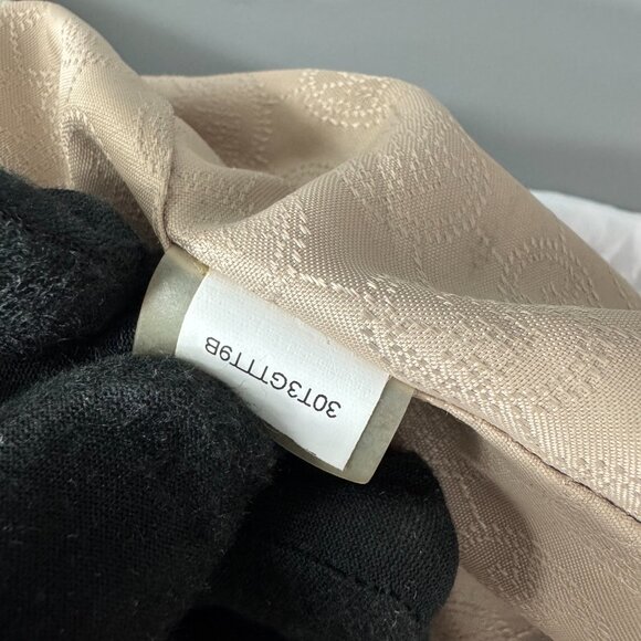 Michael Michael Kors Jet Set Large Logo Leather Gathered Brown Vanilla Tote Bag - Picture 11 of 14